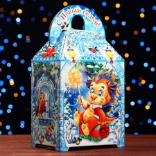 Подарочная коробка "Дракоши" 18,5 х 14 х 36 см
