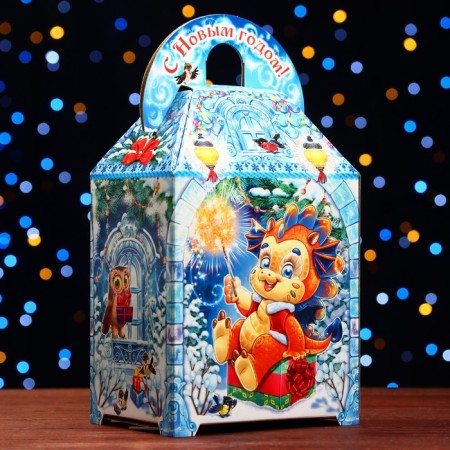 Gift box "Dracosi" 18.5 x 14 x 36 cm