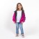 Vetrovka nursery, raspberry color, height 128-134 cm