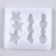 Form Silicone universal "hairpin" 3 types of hairpins