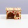 House for rodents, 9 x 8.2 x 5.3 cm, plywood