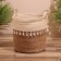 Set of wicker baskets 3 pcs, 31.5x29x26 cm