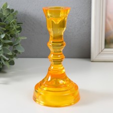 Christophf-1 candlestick Orange 16.5x8.5 cm mix