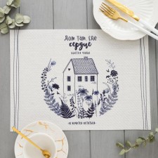 Napkin on the table 