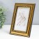 Photo frame plastic "Mira" 10x15 cm gold (plastic screen)