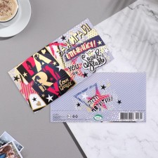 The envelope for the money 
