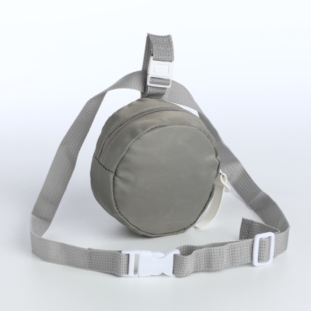 Board children's belt on the zipper "chosen", the color is gray