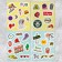 Album of stickers Boom Vibes, 8 sheets, 11 x 13.5 cm