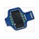 LED case for phone on the hand SY-AA14, up to 5.5 ", 1 x CR2032, blue