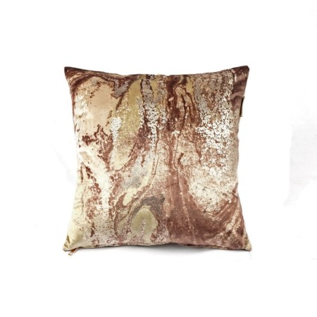 Pillowcase "marble", size 45x45 cm, beige color-1