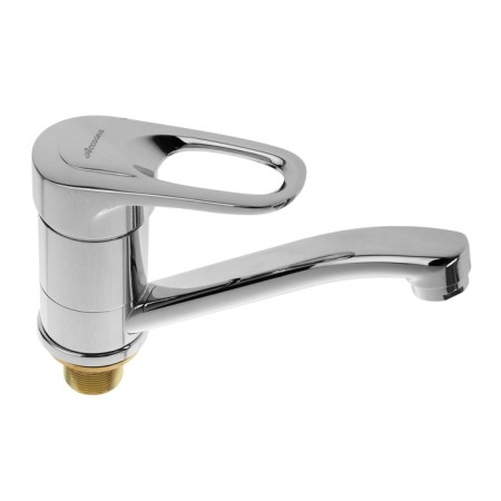 ACCOONA A4242 kitchen mixer, one -leaf, with nut, silumin, chrome