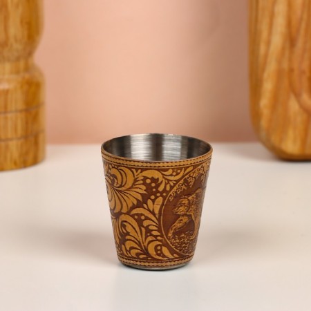 Set of piles "Bear", 3 pcs, in a case, 4.5 × 4.5 × 8 cm, birch bark-5
