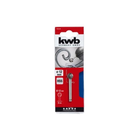 Clamps for metal KWB, 12x12 mm, shank d = 6 mm, HSS-1
