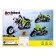 Designer Racing machine Brick Architect, 3 in 1, 129 parts, 6+