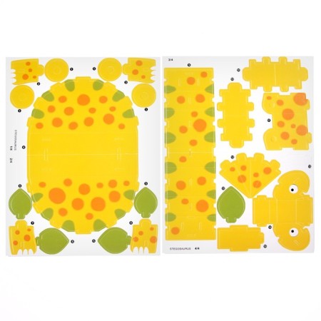 Set for creativity Soster 3D figures "Stegosavr"-1