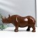 Souvenir Polystone under the Tree "Rhino" 14x26x9cm