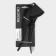 Magistro Alum Black garlic press with bones pusher, black color