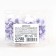 Sprinking confectionery "balls": white, purple, 25 g.