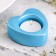 Small Climb "Small. Marble" from gypsum, 7x3cm, blue