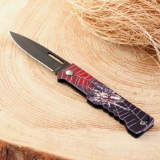 Folding spider knife 15.3cm, blade 68mm/1.5mm