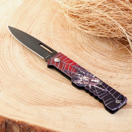 Folding spider knife 15.3cm, blade 68mm/1.5mm