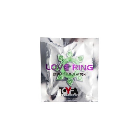 Erective ring on the penis Toyfa, TPE, Green-1