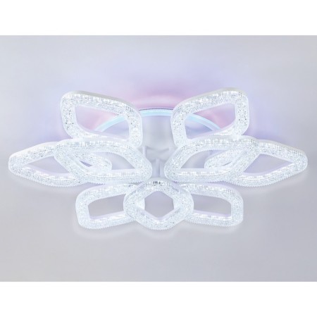 LED ceiling LED with RGB backlight and Ambrella Light, Original, FA3929, 9XLED, 180 W, 13500LUM, 3000-6400K, white color-3