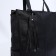 Bag Vita with a zipper, black color