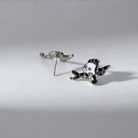 Earrings "Beautiful" 2x1x1 cm-2