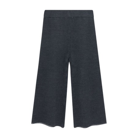 Pants for girls, height 110 cm, graphite color-2