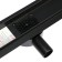 TIM BAD558002BK, 70 x 800 mm, tiles, siphon with a rotation angle of 360 °, black-ware