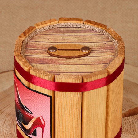 Barrel-cap "on a handbag", 12x12x12 cm-2