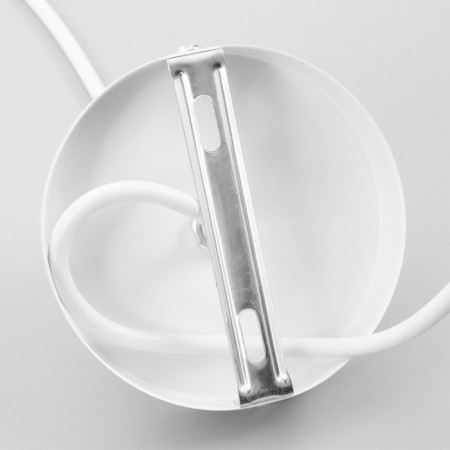 Lamp Bayerlux suspension "drop" 1x40W E27 white 10x10x28-128 cm-7