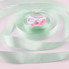 Satin ribbon, 25 mm × 23 ± 1 m, pale mild # 181