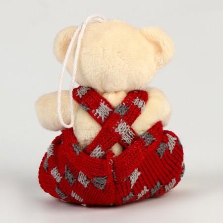 Soft toy "Bear with Heart" on the suspension, species mix-2