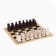 Chess desktop souvenir "Qing dynasties" 28 x 28 cm, king H-5.5 cm, pawn H-4.5 cm