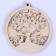 New Year's blanks for creativity. Wooden suspension "New Year! Little Dreamer "