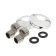 Shower mixer Istok Life Standard 0402.727, single -leaf, without excess, watering can