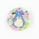 Metal icon, sunset "anime for children", d = 2.5 cm, mix