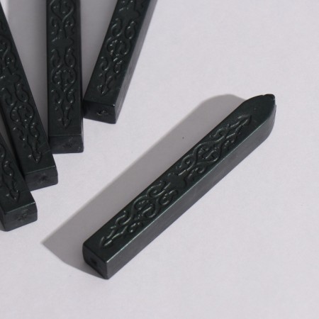 Surgut for printing the "dark green" pearl 1.1x1.1x9 cm-1