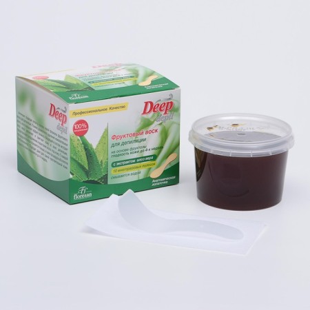 Fruit wax for Floresan depilation with Aloe Vera extract, 350 ml-8