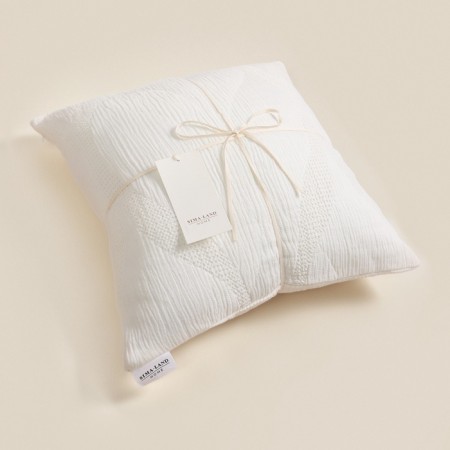 Decorative pillow SL Home Cotton 40*40 cm, muslin/jacquard, 100% cotton-5