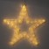 LED figure "Star" 50 cm, acrylic, 45 LED, 220 V, glow warm white