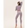Crype female top with long sleeve Mirey Crop Top Manica Lunga, size 44-46, storm color