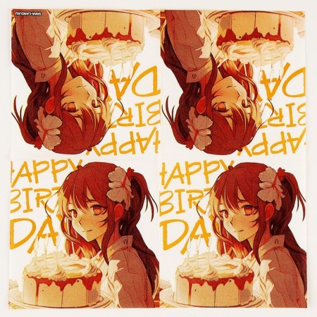 Paper Napkins 25*25cm "Anime" (set 20 pcs)-3