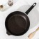 Pan, d = 26 cm, removable handle, glass cover, anti -stick coating, color coffee marble