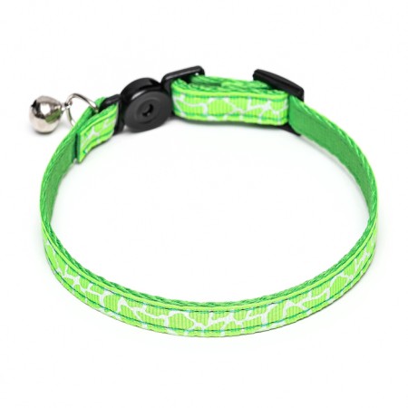 Fly collar "giraffe", 30 x 1 cm, green-1
