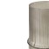 Decorative vase made of combined glass, 111 × 111 × 215 mm, color gray color
