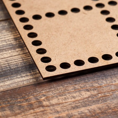 Captive blank "rectangle, perforation", bottom of the XDF, 40 × 30 cm, d = 9mm-1
