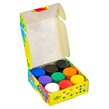 Gouache 9 colors x 10 ml, Cullinan "Beast", in a cardboard box-3